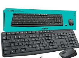 Logitech MK235 Wireless Keyboard and Mouse Combo | 2.4GHz | 3-Year Battery